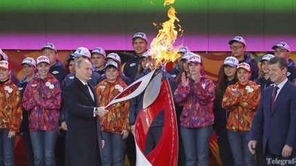 Почему в Москве погас Олимпийский огонь?