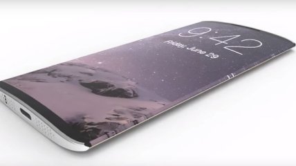 iPhone 8 получит изогнутый OLED-дисплей