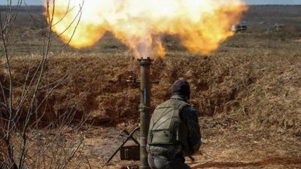 Вследствие обстрелов вблизи Крымского ранен военный