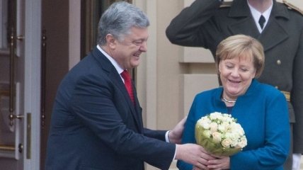 Меркель встретилась с Порошенко в Киеве