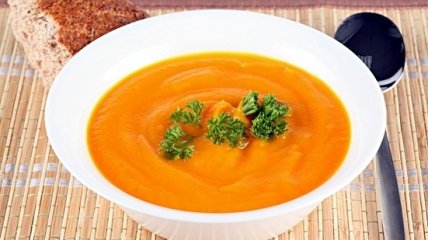 Рецепт. Диетический суп с апельсиновой цедрой (видео)