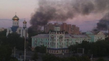 В г.Кировское снаряд разрушил храм