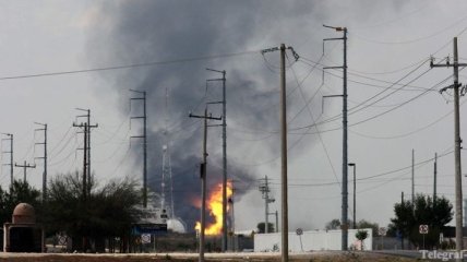 Взрыв на газораспределительной станции в Мексике