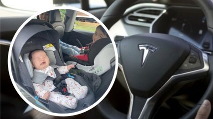 Благодаря автопилоту Tesla в США успешно завершились роды