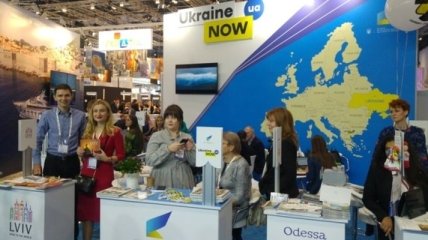 Украинская делегация принимает участие в одной из крупнейших туристических выставок мира