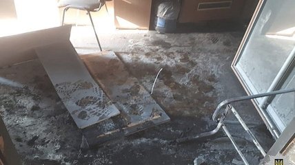 В Днепропетровской области в газетном офисе произошел пожар
