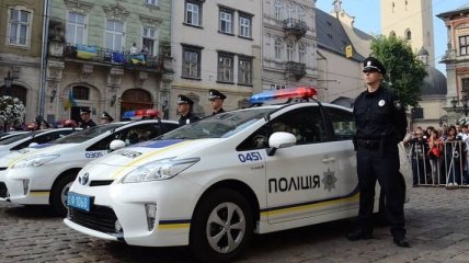 Авто патрульной полиции в Одессе попало в ДТП