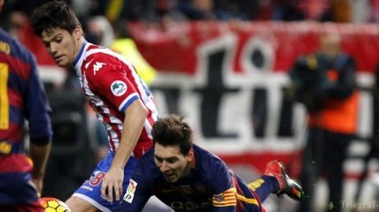 "Барселона" обыграла "Спортинг", Месси забил свой 300-й гол в Примере