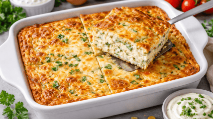 Творожная запеканка