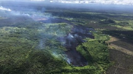 На Гавайях произошло взрывное извержение вулкана