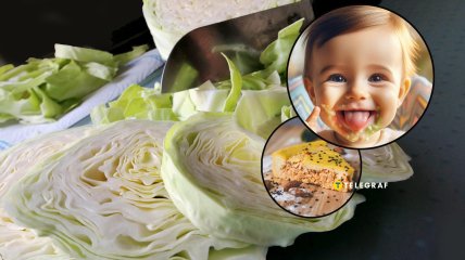 Даже дети будут есть этот пирог с капустой