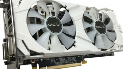 Galaxy Microsystems представила белый ускоритель GeForce GTX 1060 EX OС