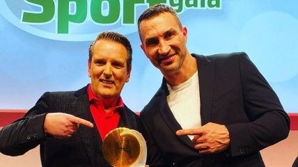 Владимир Кличко получил почетную награду в Германии