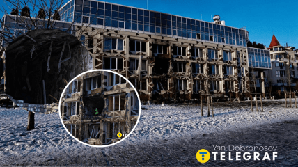 Наслідки удару по Києву 5 січня