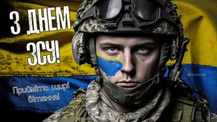 З Днем ЗСУ — душевні привітання та листівки