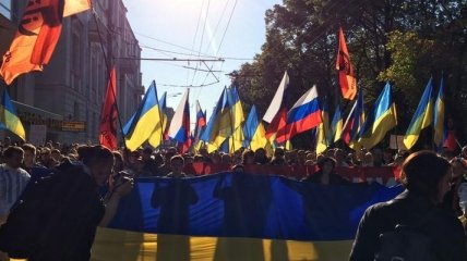 В Москве проходит Марш мира (Онлайн-трансляция)