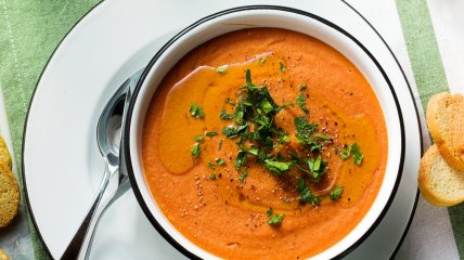 Суп-пюре из чечевицы