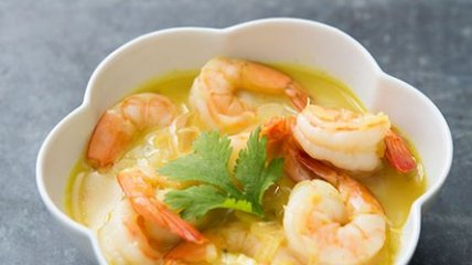 Карри с креветками