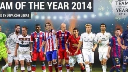 Футбольная сборная 2014 года по версии УЕФА