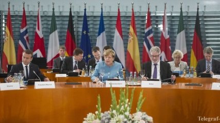В Берлине проходит встреча лидеров стран ЕС-членов G20