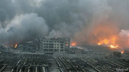 Число жертв взрывов в Китае увеличилось