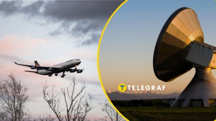 Самолет летит