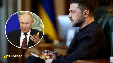 Владимир Путин и Владимир Зеленский