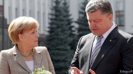 Порошенко и Меркель скоординировали свои действия