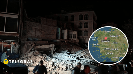 Турцию тряхнуло сильное землетрясение: есть разрушения и повреждения зданий (карта, видео, фото)