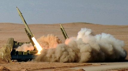 Пуск іранської ракети Fateh