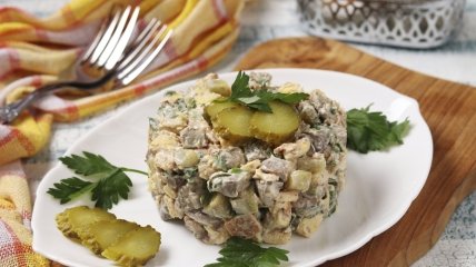 Прекрасный рецепт вкусного салатика