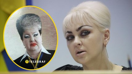 Жанна Усенко-Чорна прославилася своєю любов’ю до яскравого макіяжу