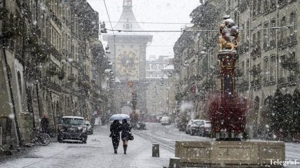 Европу накрыла снежная буря: дома без света, есть жертвы