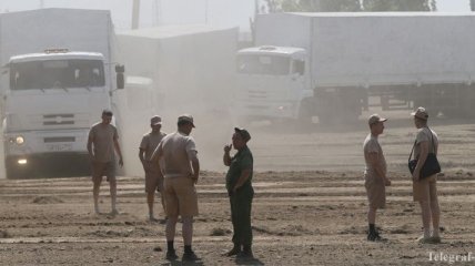 РФ хочет везти гуманитарку по территории, контролируемой боевиками