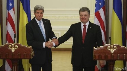 Порошенко и Керри поговорили о саммите "Восточного партнерства" и G7