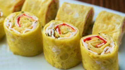 Яичный блинчик