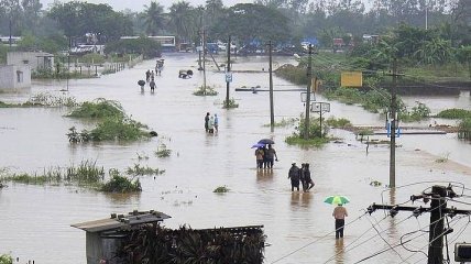 От наводнения в Индии погибло 43 человека
