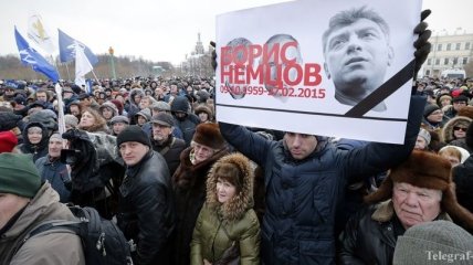 День памяти Немцова в России: есть арестованые и оштрафованые