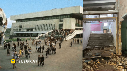 Спорткомплекс "Метеор" раньше и сейчас