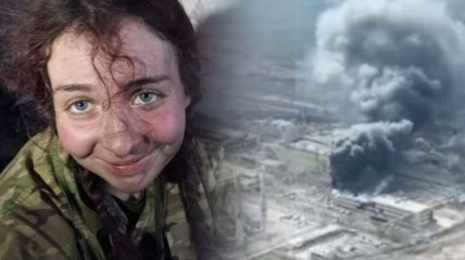 Молодая военная поет в подвале предприятия под бомбардировками россиян