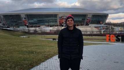 Игрок "Шахтера" посетил "Донбасс Арену"