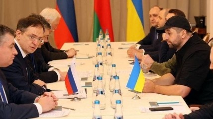 Первый день переговоров Украина - Россия
