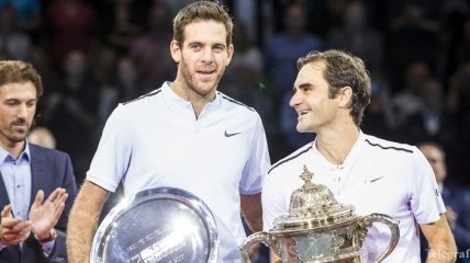 Федерер победил дель Потро в финале Базеля
