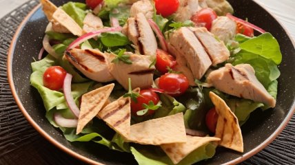 Салат "Шаурма" (видео)