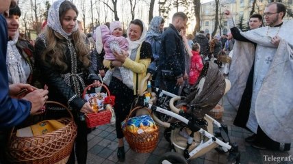 Сколько украинцев на Пасху планируют пойти в церковь