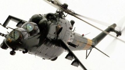 В Дагестане врезался в гору военный вертолет Ми-35