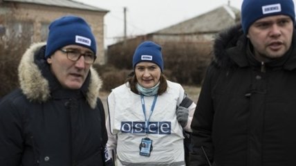 ОБСЕ в Луганске зафиксировала колонну техники
