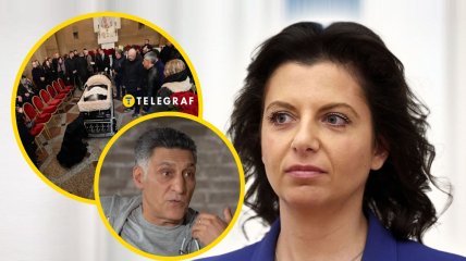 За 40 днів могилу так ніхто й не бачив: Маргарита Симоньян ховає поховання чоловіка-пропагандиста