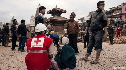 Число жертв землетрясения в Непале достигла 3218 человек
