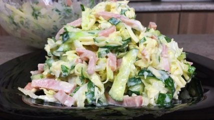 Не тільки смачний, а й корисний салат із пекінки